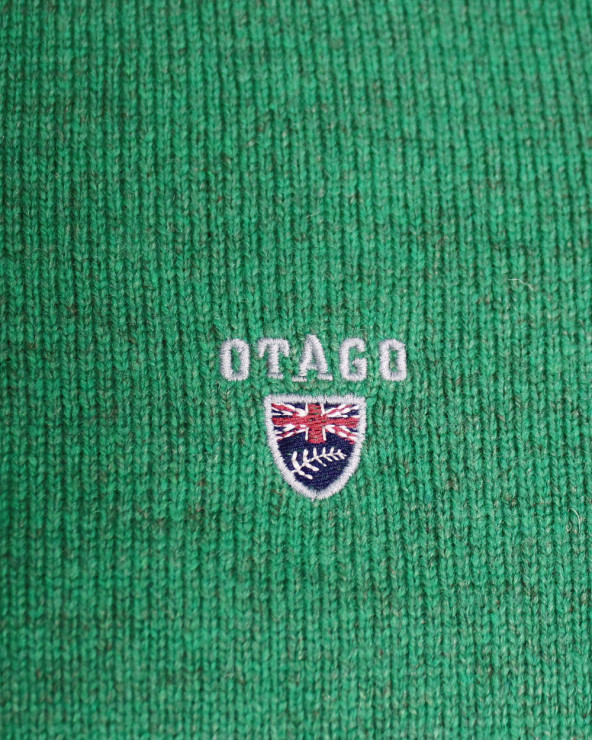 broderie du Pull Buenos Aires col V Otago rugby vert pour homme