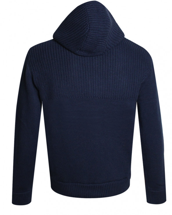 dos du Pull zip à capuche pour homme STEEVE Otago rugby