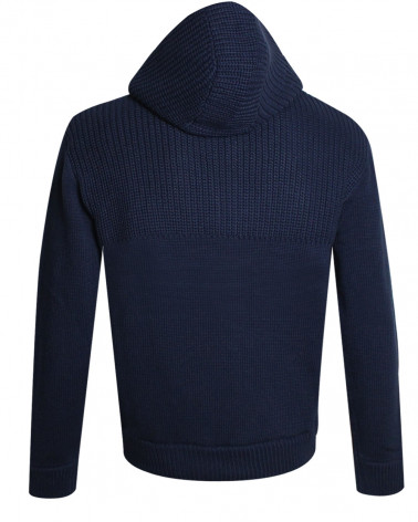 dos du Pull zip à capuche pour homme STEEVE Otago rugby