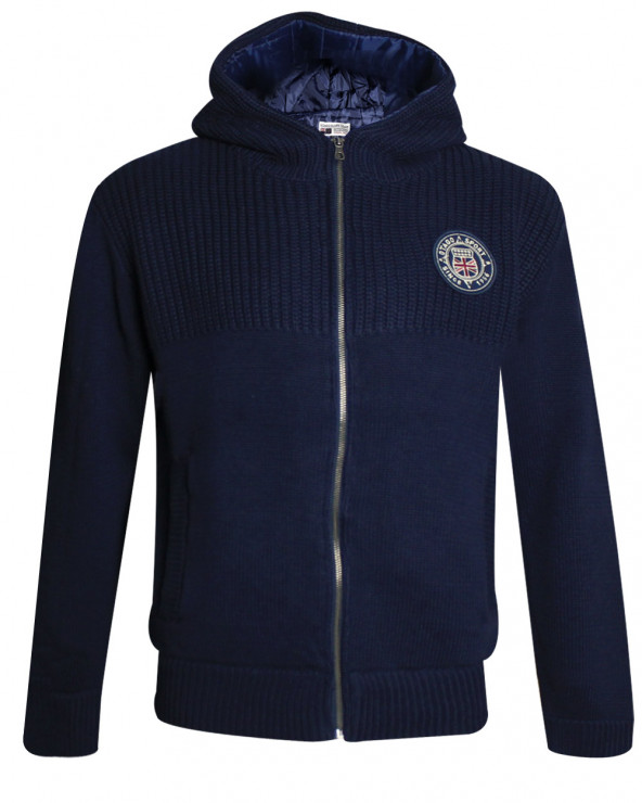 Pull zip à capuche pour homme STEEVE Otago rugby