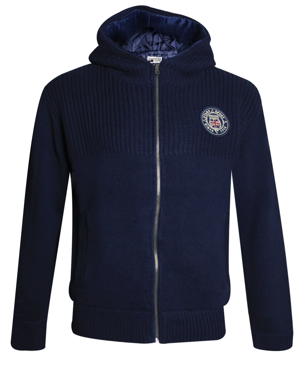 Pull zip à capuche pour homme STEEVE Otago rugby