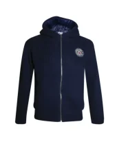 25 STEEVE GILET ZIP CAPUCHE OTAGO BLEU MARINE 25 STEEVE GILET ZIP CAPUCHE OTAGO BLEU MARINE