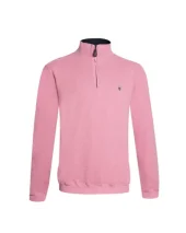 24SW7 SWEAT COL ZIP OTAGO ROSE