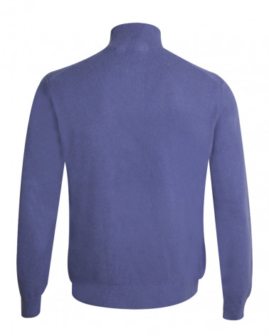 dos du Pull Buenos Aires col zip Otago parme pour homme