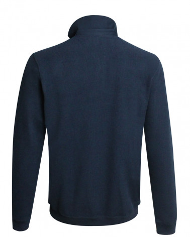 dos du Polo manches longues pour homme 25POML1 Otago rugby bleu marine
