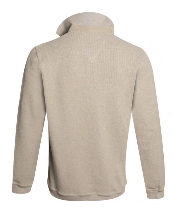dos du Polo manches longues pour homme 25POML1 Otago rugby beige