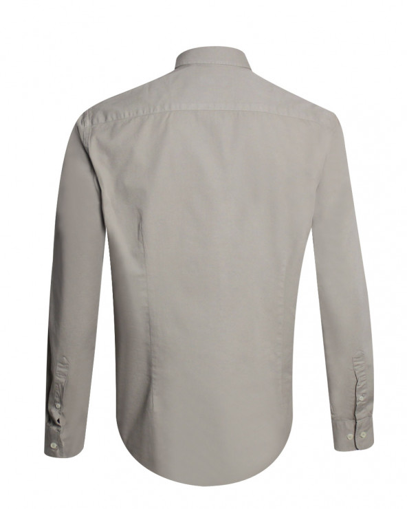 dos de la Chemise manches longues homme Thomas Otago desert