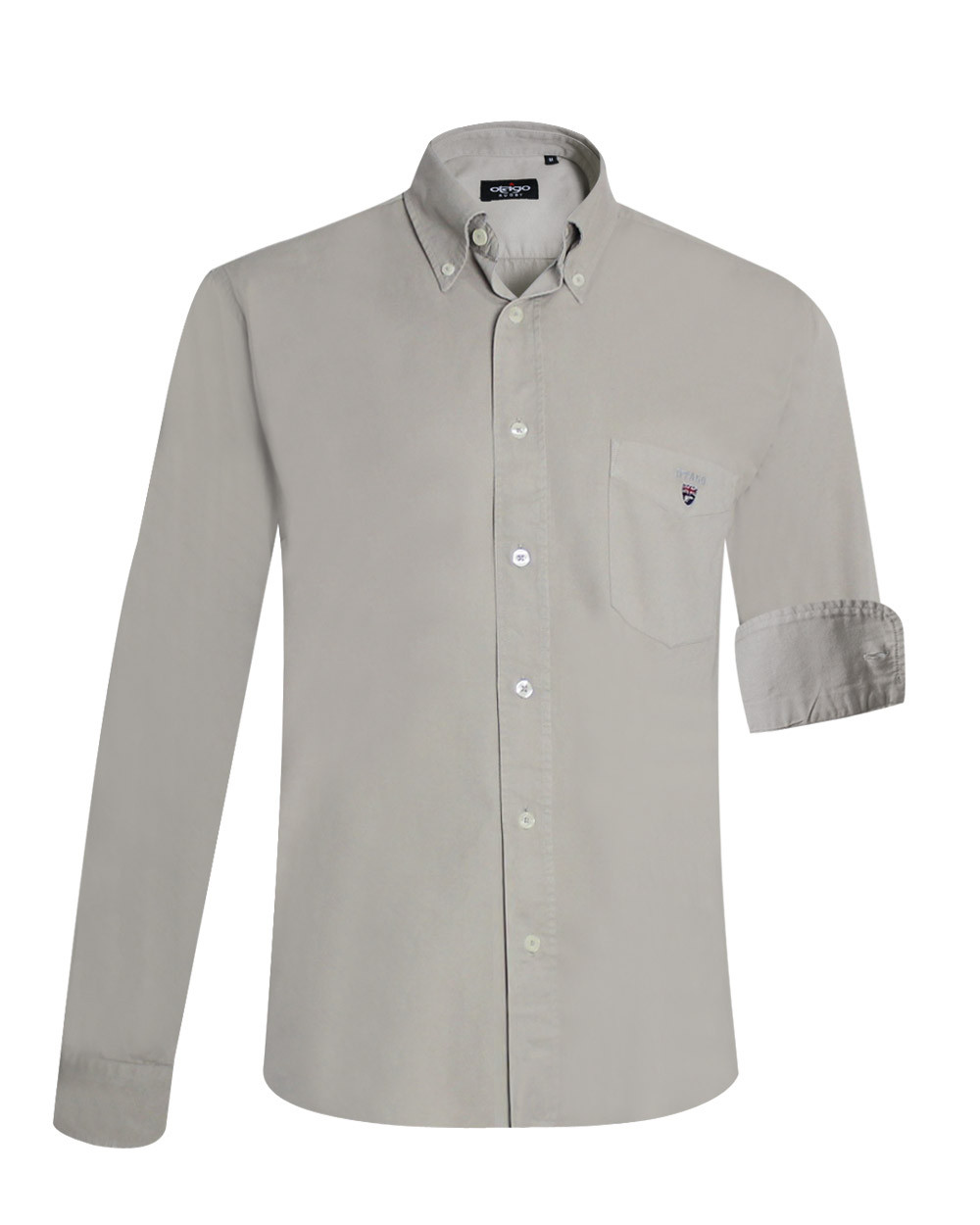 Chemise manches longues homme Thomas Otago desert