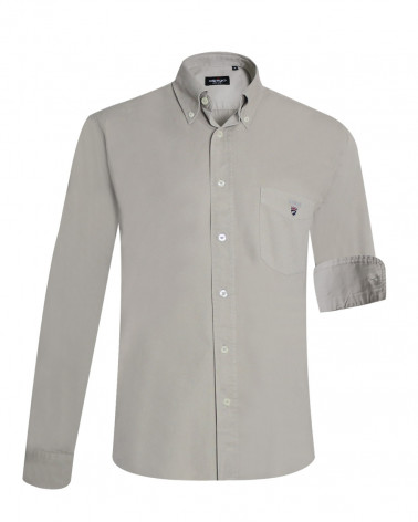 Chemise manches longues homme Thomas Otago desert