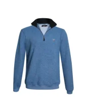 24SW7 SWEAT COL ZIP OTAGO BLEU CIEL 24SW7 SWEAT COL ZIP OTAGO BLEU CIEL