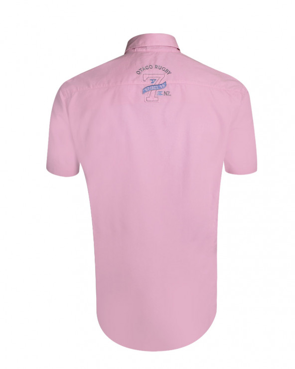 Dos de la chemise Bella Otago rose pour homme