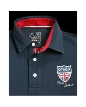 25 CHAD POLO ML OTAGO BLEU MARINE