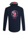 dos du Polo homme manches longues CHAD Otago rugby marine