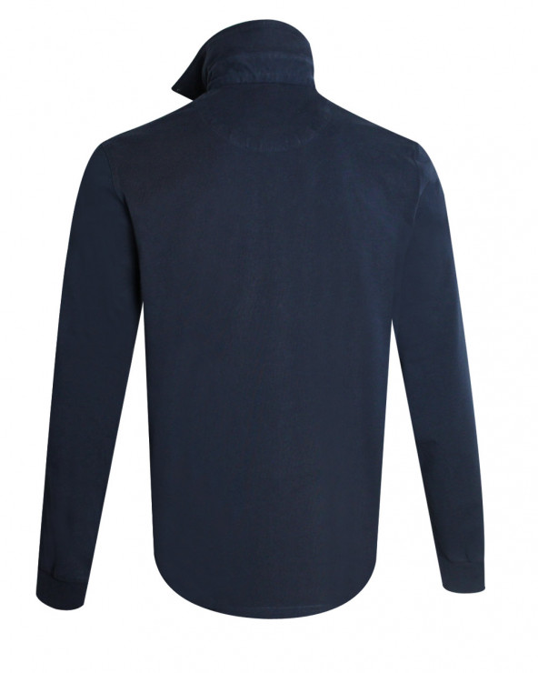 dos du Polo marine homme manches longues Otabasic Otago rugby