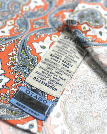 génuine sur la patte intérieure de la chemise manches longues pour homme 281 Otago multicolore