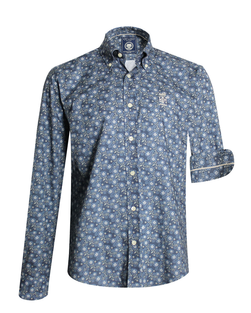 face de la Chemise manches longues pour homme 282 Otago denim