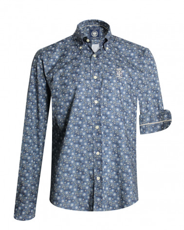 face de la Chemise manches longues pour homme 282 Otago denim