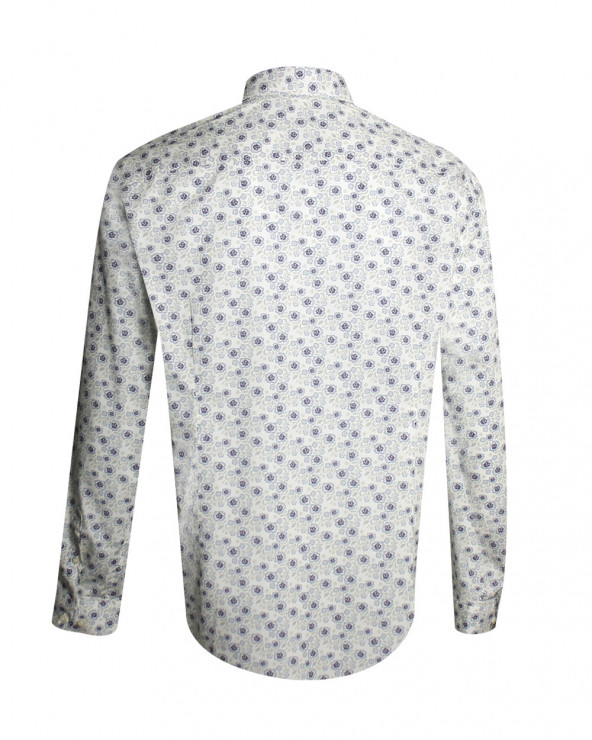 dos de la chemise manches longues pour homme 283 Otago écrue