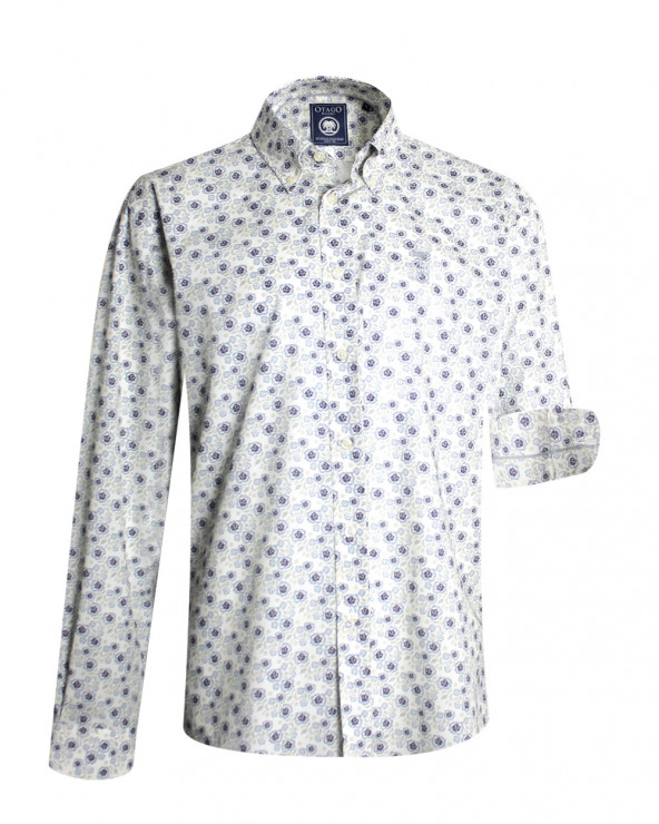 face de la chemise manches longues pour homme 283 Otago écrue