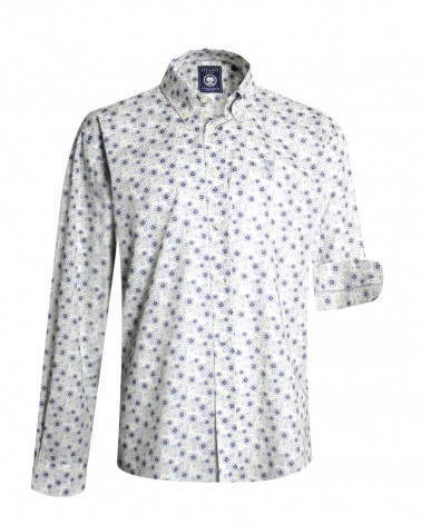 face de la chemise manches longues pour homme 283 Otago écrue