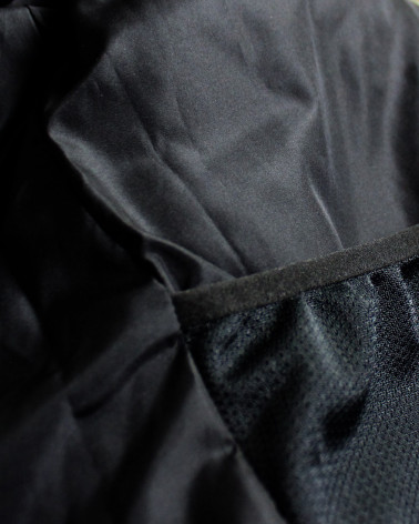 poche intérieure de la doudoune Lookly Otago orange et kaki pour homme