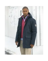 25 LISMART PARKA OTAGO BLEU MARINE