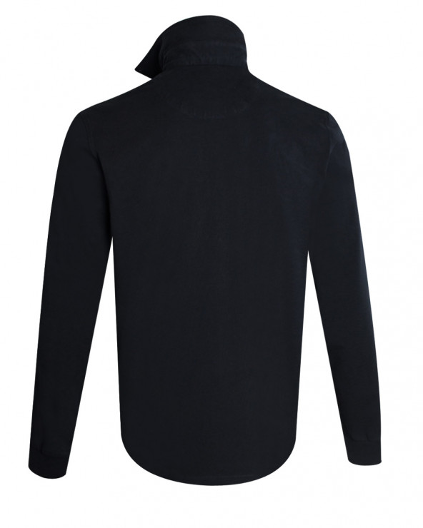 dos du Polo noir homme manches longues Otabasic Otago rugby
