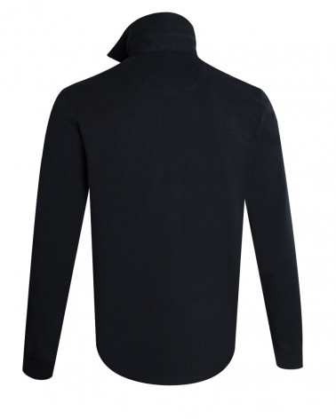 dos du Polo noir homme manches longues Otabasic Otago rugby