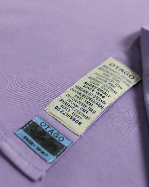 patte de la Chemise manches longues homme Thomas Otago amethyst