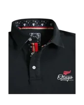 25 TATOO POLO ML OTAGO NOIR 25 TATOO POLO ML OTAGO NOIR