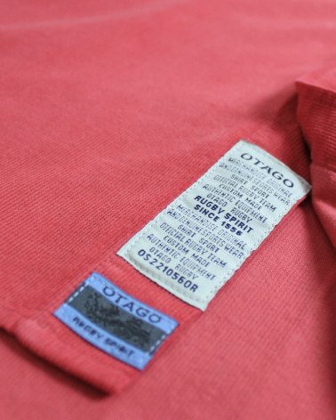 patte de la Chemise velours homme manches longues Otago New rose