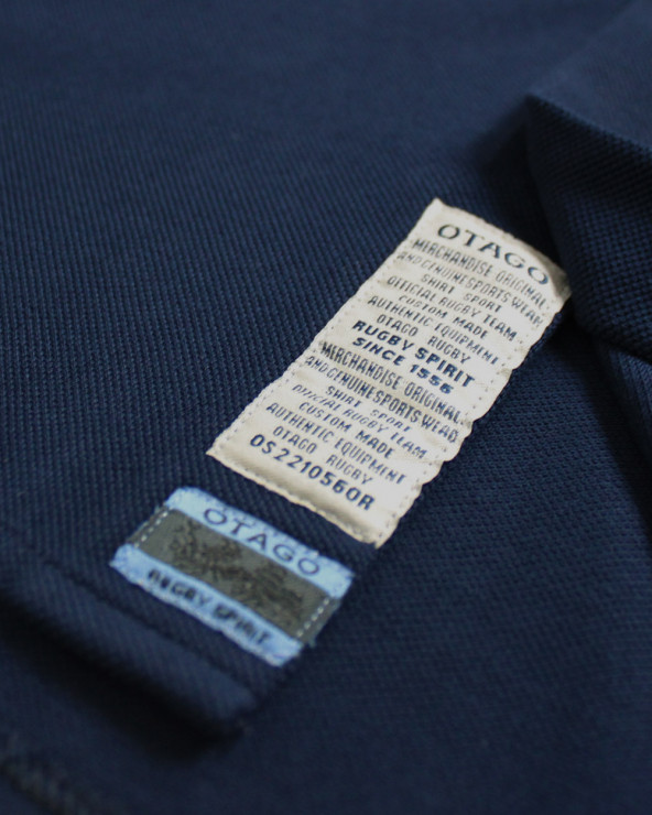 patte de la Chemise manches longues homme Dakota Otago bleu marine