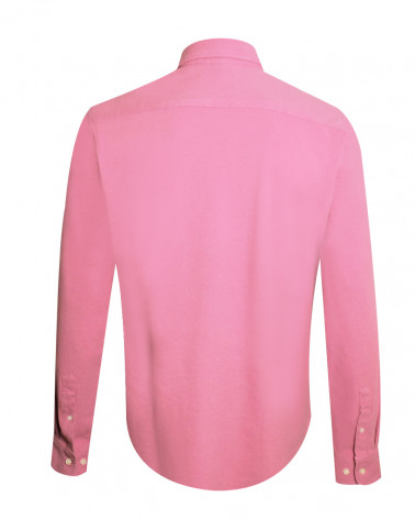 dos de la Chemise manches longues homme Dakota Otago rose