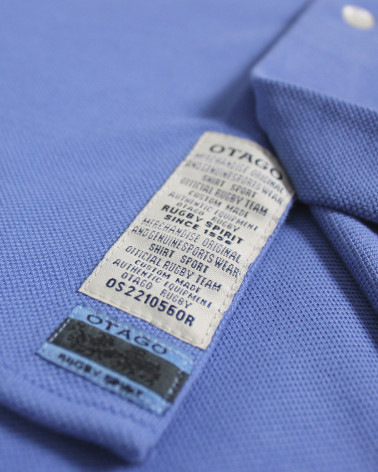 patte de la Chemise manches longues homme Dakota Otago bleu royal