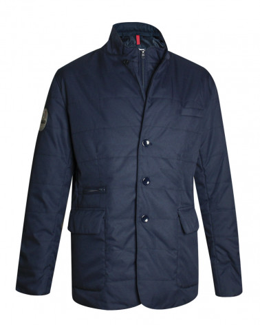face de la Veste blazer pour homme James Otago rugby bleu marine