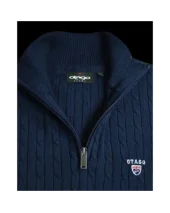 25 CARSADE PULL COL ZIP OTAGO BLEU MARINE 25 CARSADE PULL COL ZIP OTAGO BLEU MARINE
