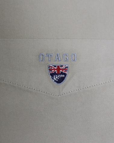 broderie de la Chemise manches longues homme Thomas Otago desert