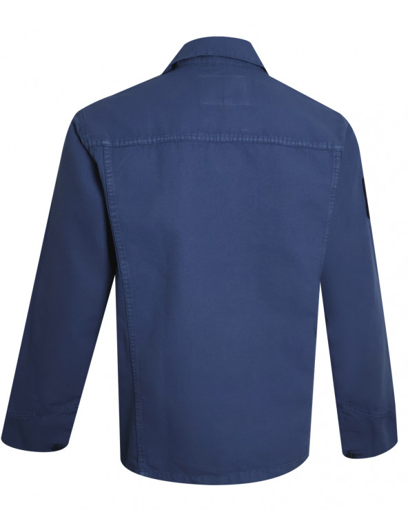 dos de la Veste Toile Boutonnée Otago Rugby dark blue pour Homme