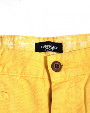 intérieur de ceinture du Bermuda Rillus Otago rugby moutarde pour homme