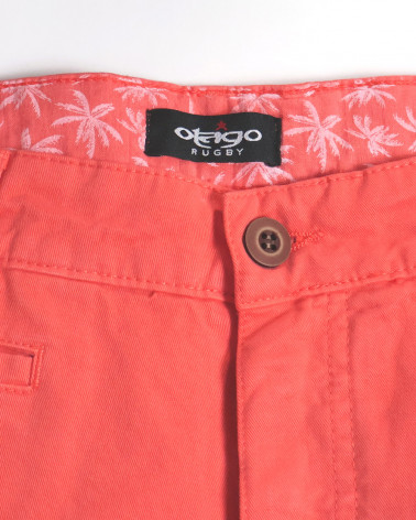 intérieur de ceinture du Bermuda Rillus Otago rugby orange JJ pour homme