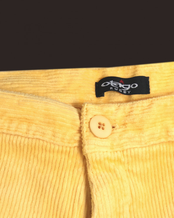 ceinture du Bermuda Velours jaune Otago rugby pour homme