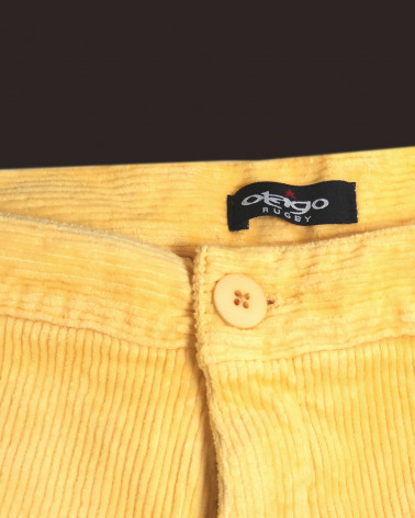 ceinture du Bermuda Velours jaune Otago rugby pour homme