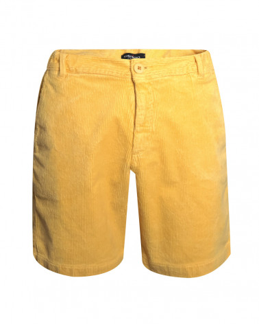 face du Bermuda Velours jaune Otago rugby pour homme