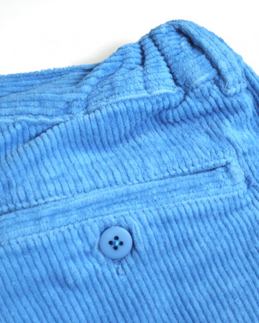 poche au dos du Bermuda Velours bleu azur Otago rugby pour homme