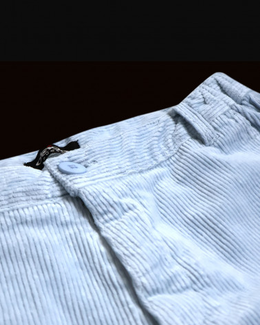 ceinture intérieure du Bermuda Velours bleu ciel Otago rugby pour homme