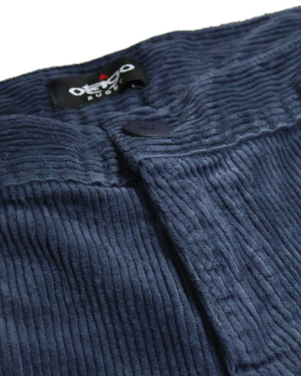 intérieur de ceinture du Bermuda Velours bleu marine Otago rugby pour homme