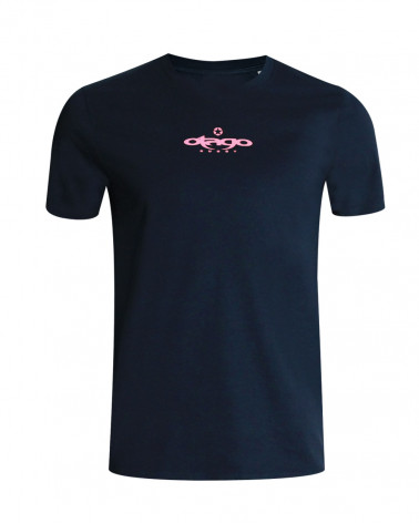 face du Tee-shirt Biarritz Otago rugby bleu marine col rond pour homme