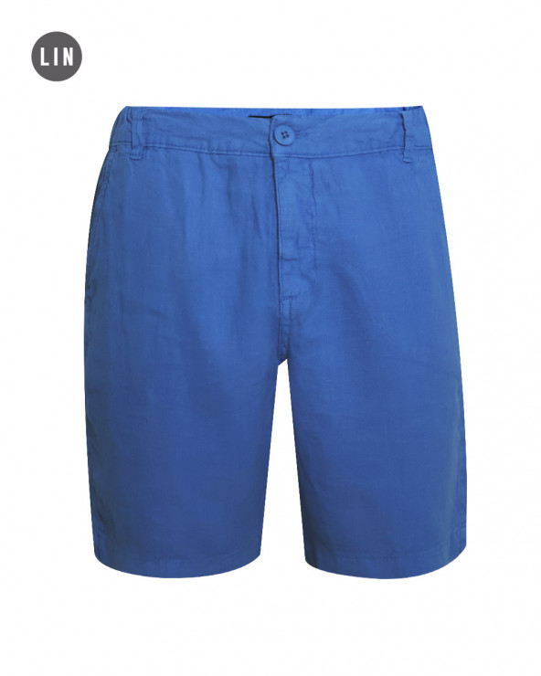 face du Short Bermuda lin bleu royal Otago rugby pour homme