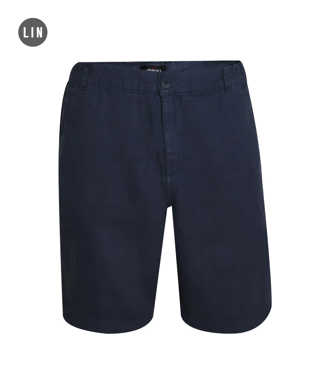 face du Short Bermuda lin bleu marine Otago rugby pour homme