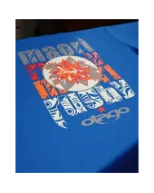 25 FLOWER TEE SHIRT OTAGO SEA BLUE 25 FLOWER TEE SHIRT OTAGO SEA BLUE